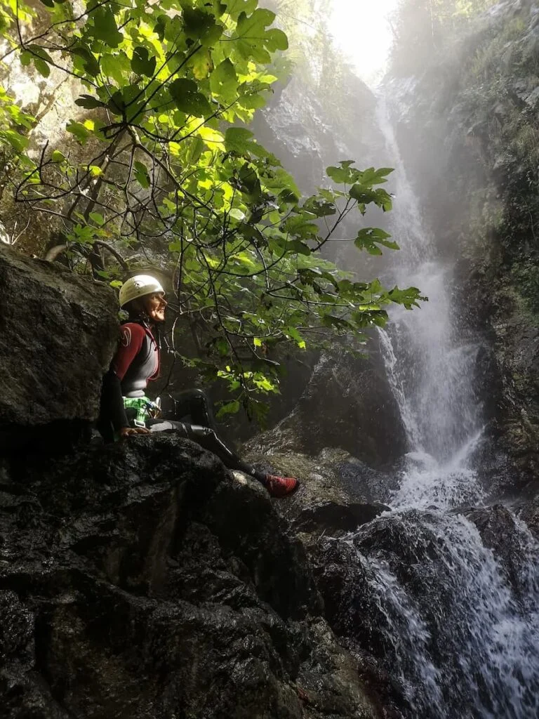 Canyon en eau chaude