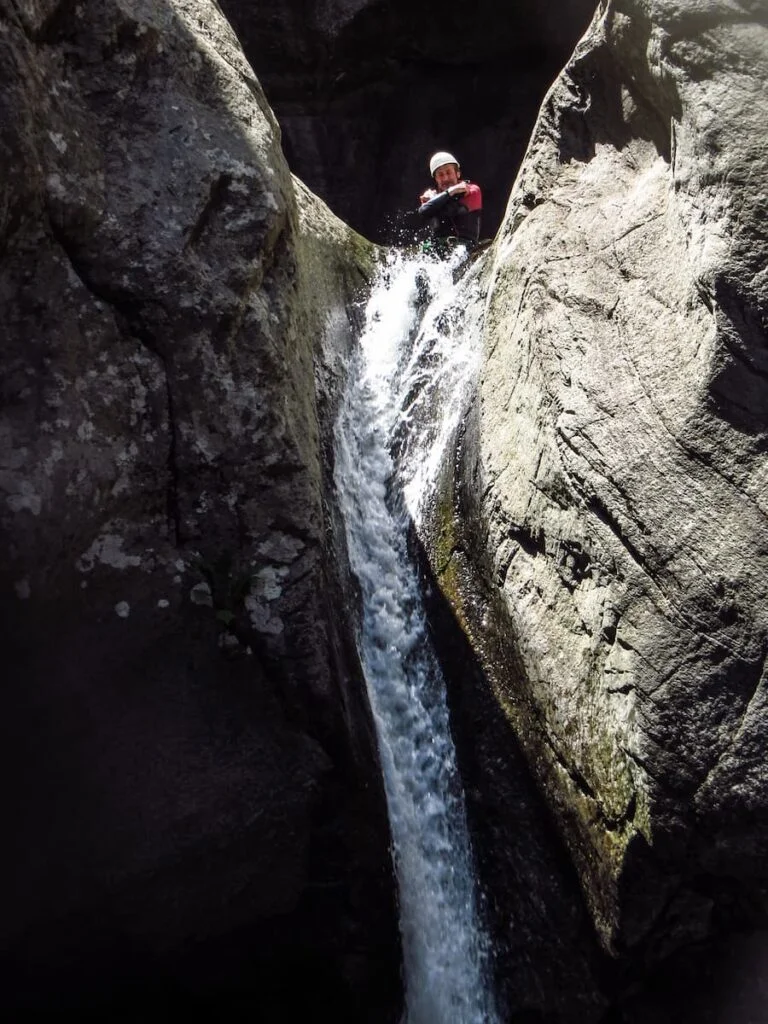 Canyoning du Llech dans les Pyrénées-Orientales