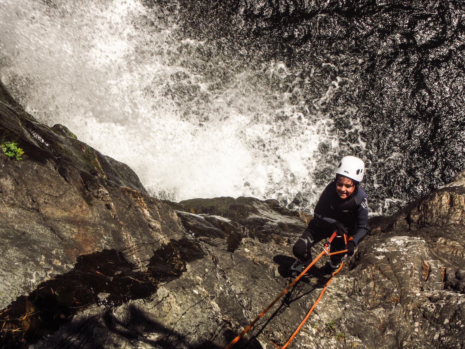 canyoning en famille dans les pyrenees orientales