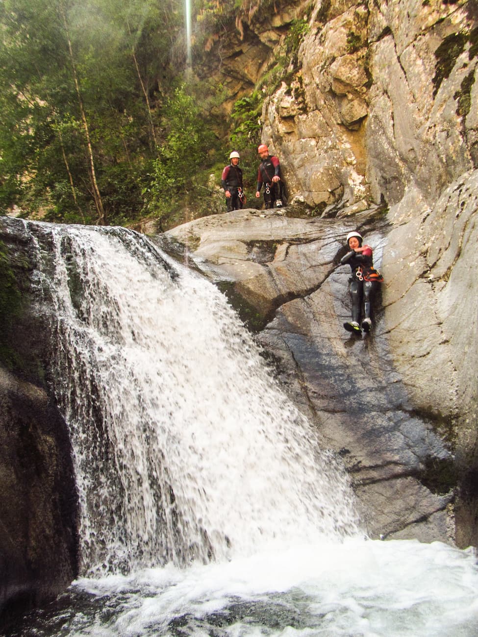 toboggan sec canyon du cady
